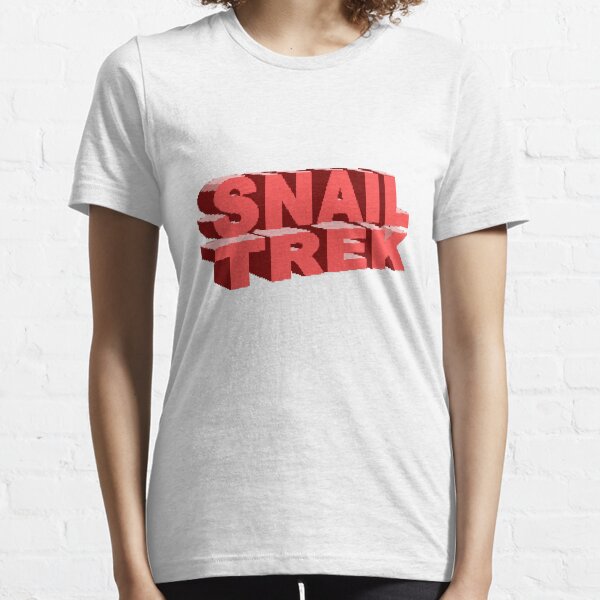 Snail Trek Red Logo Essential T-Shirt