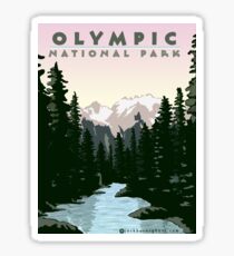 Olympischer Nationalpark Washington Sticker