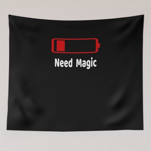 Item preview, Low Battery Need Magic TShirt Activities Hobbies Gift designed and sold by we1000.