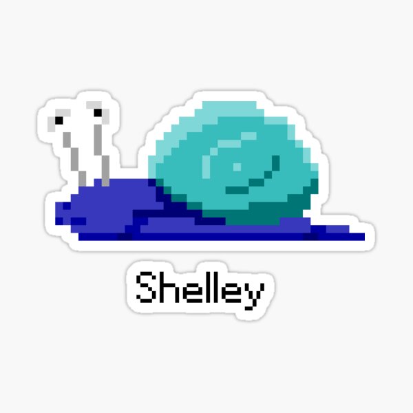 Shelley from Snail Trek Sticker
