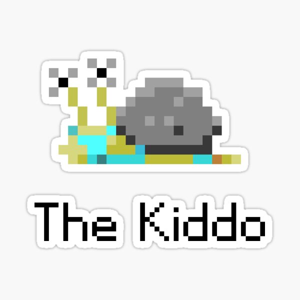 The Kiddo from Snail Trek Sticker