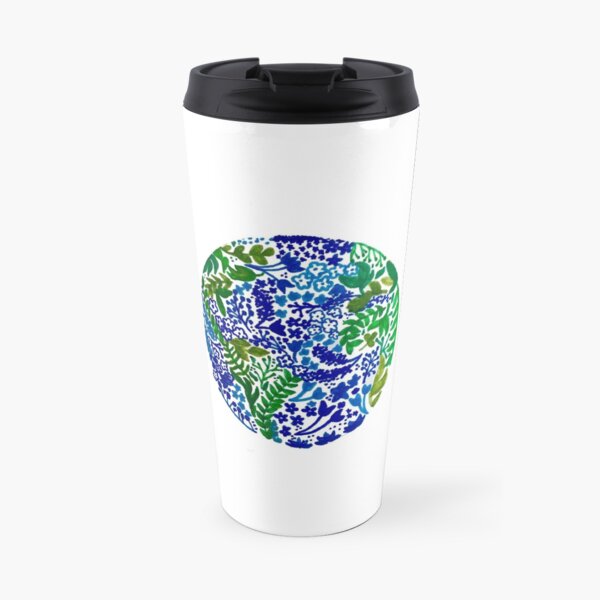 La tierra ríe en flores Taza de viaje