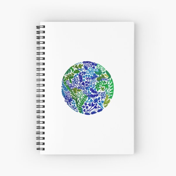 The Earth Laughs in Flowers Spiral Notebook