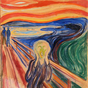 Artwork thumbnail, 'The Scream' by Edvard Munch (Reproduction) by Classic Visions Gallery