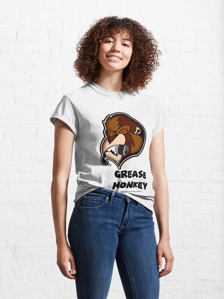 grease monkey tshirt