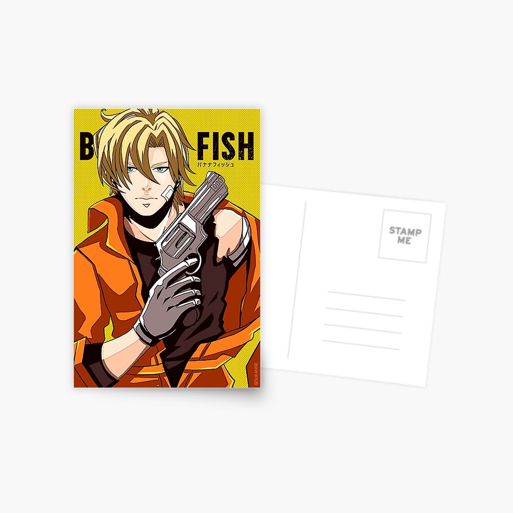 Banana Fish Postcard By Susto Redbubble