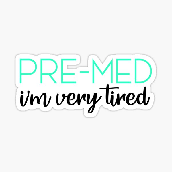 Vista previa del artículo con la obra «Pre-medicina (estoy muy cansado)», diseñado y vendido por abbyweekley.