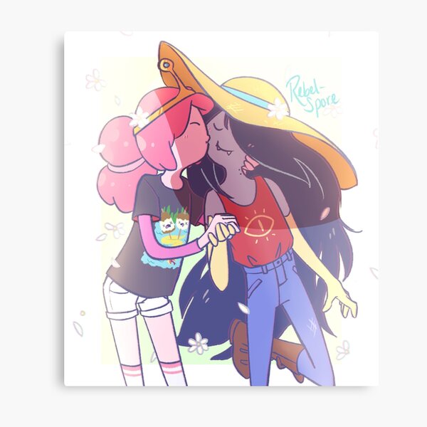 Bubbline Metal Print