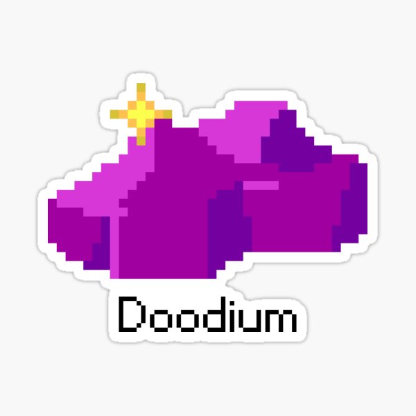 Doodium from Snail Trek Sticker