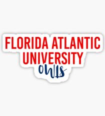 Florida Atlantic University - Style 11 Sticker