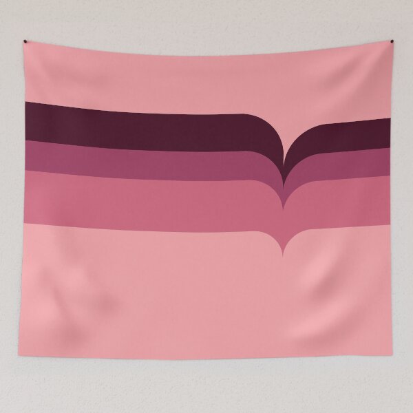 Item preview, Sombras de Pink Fat Waves designed and sold by steviemonkey.