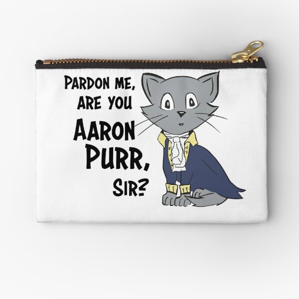 Pardon Me Are You Aaron Purr Sir Funny Adult Sized Alexander 