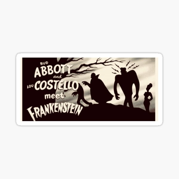 Artikel-Vorschau von Vorspann zu Abbott und Costello Treffen Sie Frankenstein, designt und verkauft von Jenniferkate72.
