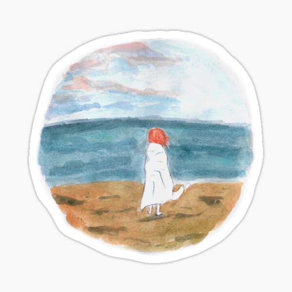At the Beach Sticker