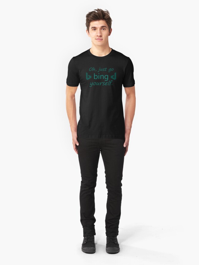 Alternate view of Bing Yourself Slim Fit T-Shirt