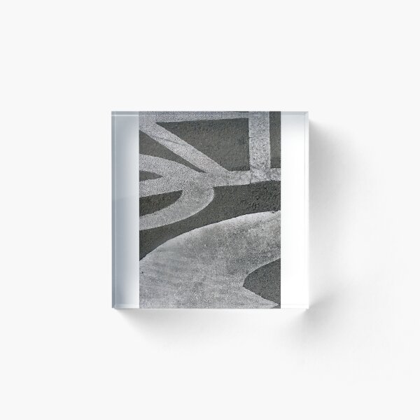 Pavement 2 Acrylic Block