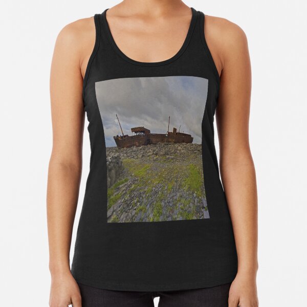 The Plassey - a wrectangular view Racerback Tank Top
