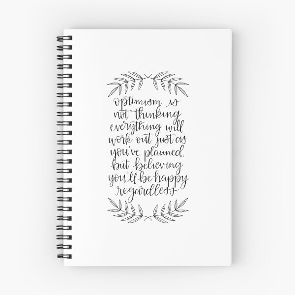 Item preview, Optimism quote designed and sold by Elyse Burns.