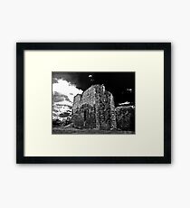 A Storm Approaches... Framed Print