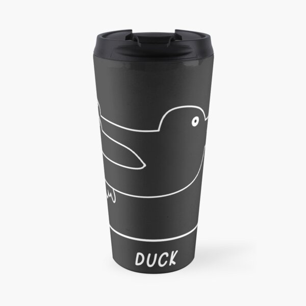 Duck/Rabbit Graph Travel Mug