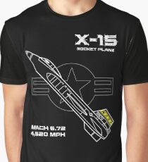 X-15 Rocket Plane Graphic T-Shirt