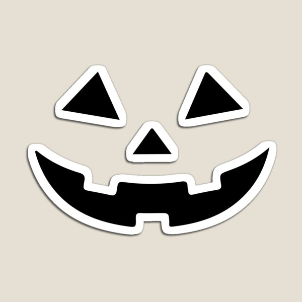 Halloween Pumpkin Face Jack O Lantern Fall Costume Magnet