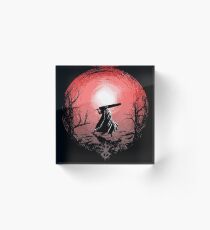Sunset Glow Berserk Acrylic Block
