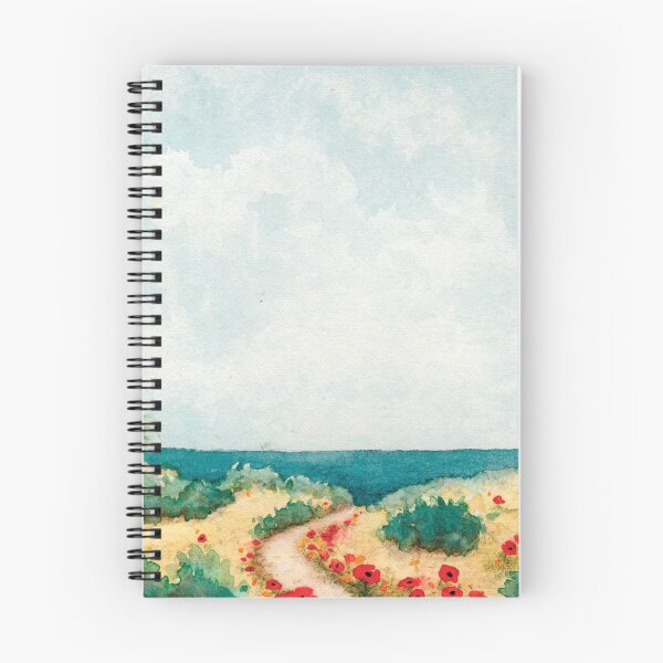 Item preview, Poppies by the Sea designed and sold by HeidiHoHo.