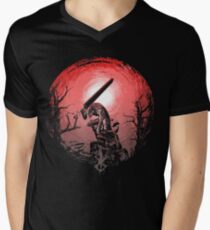 Sunset Glow Berserk Men's V-Neck T-Shirt