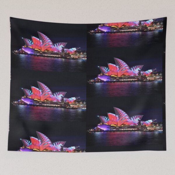 Item preview,  Vivid Festival 2018 - Opera House Leaves & Fungi designed and sold by muz2142.