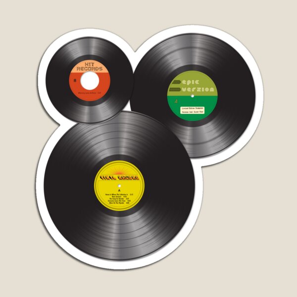 Vinyl Family Magnet