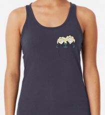 Pocket Buddy Twins Racerback Tank Top