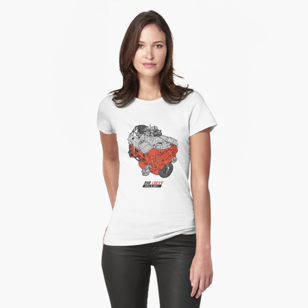 Item preview, Fitted T-Shirt designed and sold by nutandbolt.