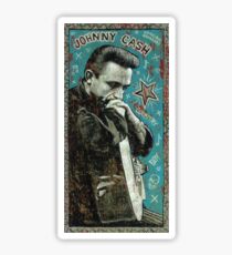 Johnny Cash Sticker