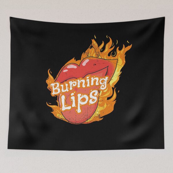 Item preview, Burning Lips designed and sold by BlueRockDesigns.