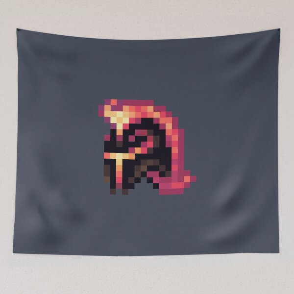 Artikelvorschau, Pixel Feuriger Helm entworfen und verkauft von Ben Henry.