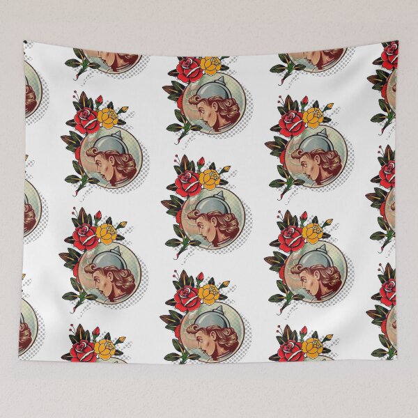 Item preview, Retro Space Girl designed and sold by LawsonFiction.