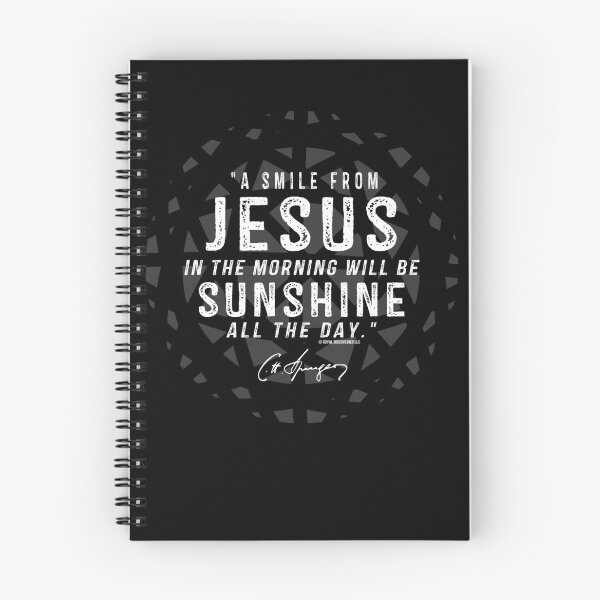 Item preview, "A Smile From Jesus In The Morning Will Be Sunshine All The Day." Charles Spurgeon Quote | Charles Spurgeon Shirt | Spurgeon Gear designed and sold by Zoe White.