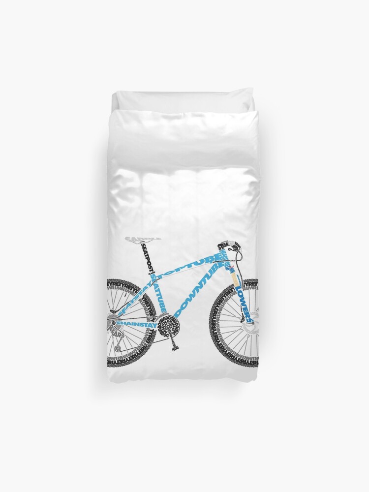 bicycle duvet cover