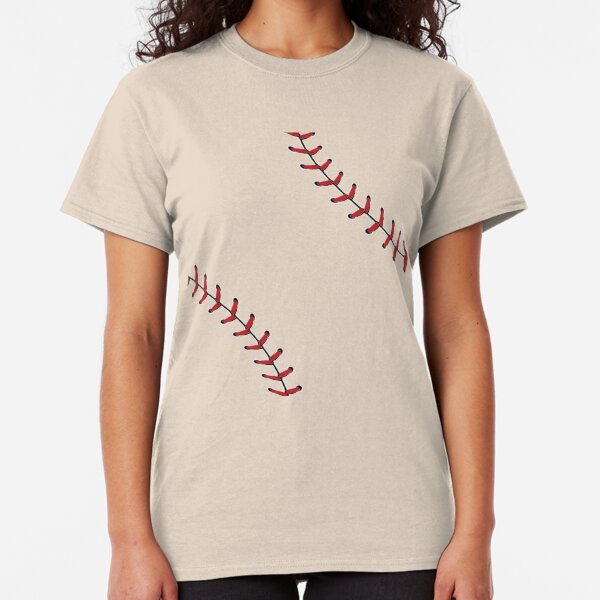 Baseball Lace Background 5 Classic T-Shirt