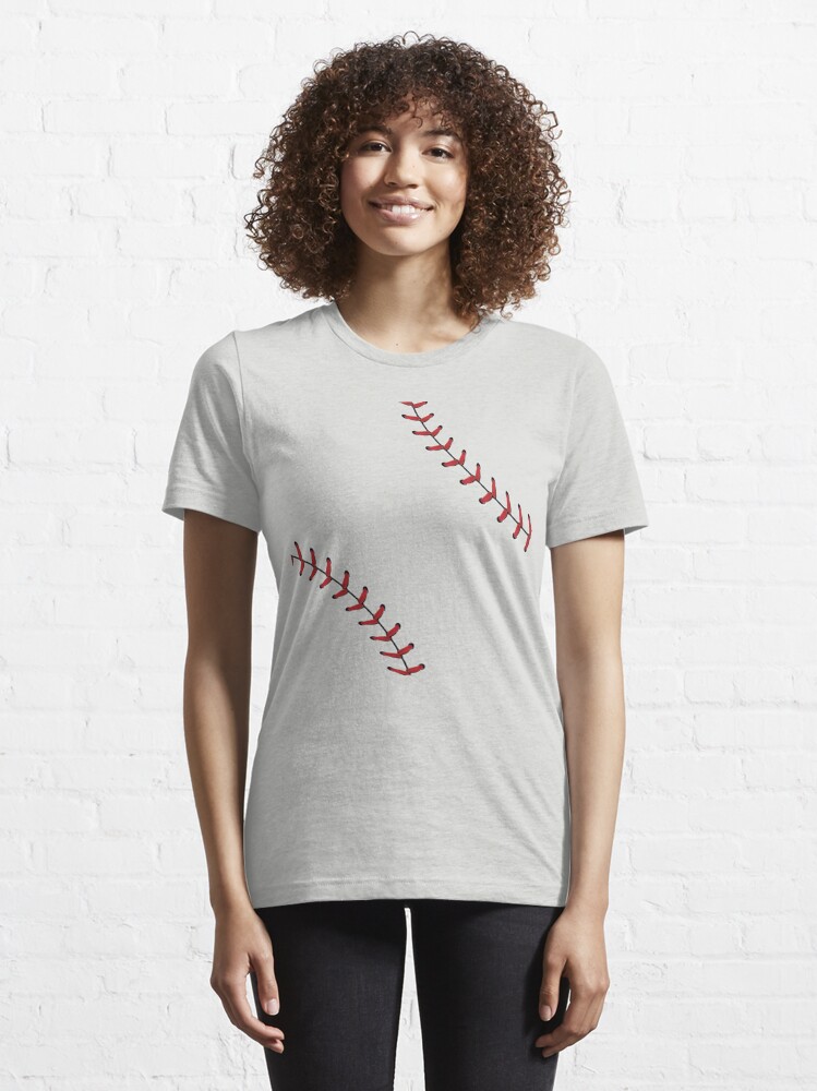 Baseball Lace stitches Essential T-Shirt for Sale by AnnArtshock