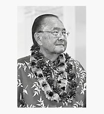 Senator Daniel Inouye Photographic Print