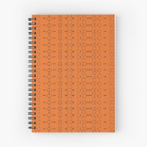 Item preview, Simple geometric pattern 02 in orange designed and sold by MaijaR.