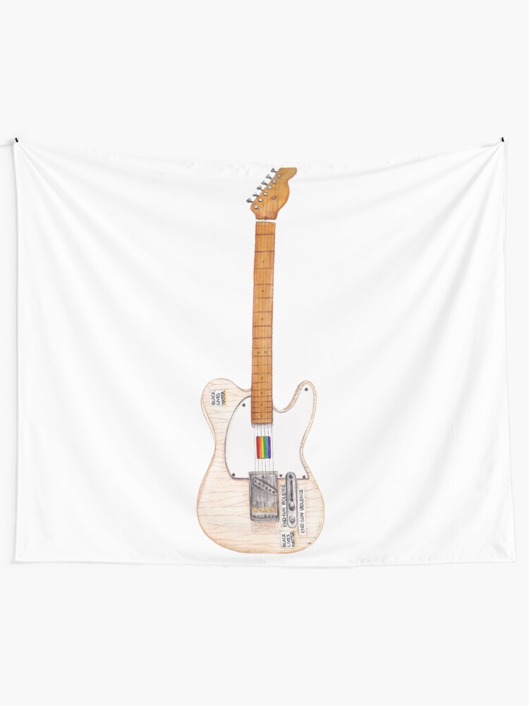 harry styles guitar tapestry