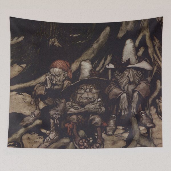 Item preview, Ripp Van Winkle - Arthur Rackham illustration designed and sold by Vintage Designs +.