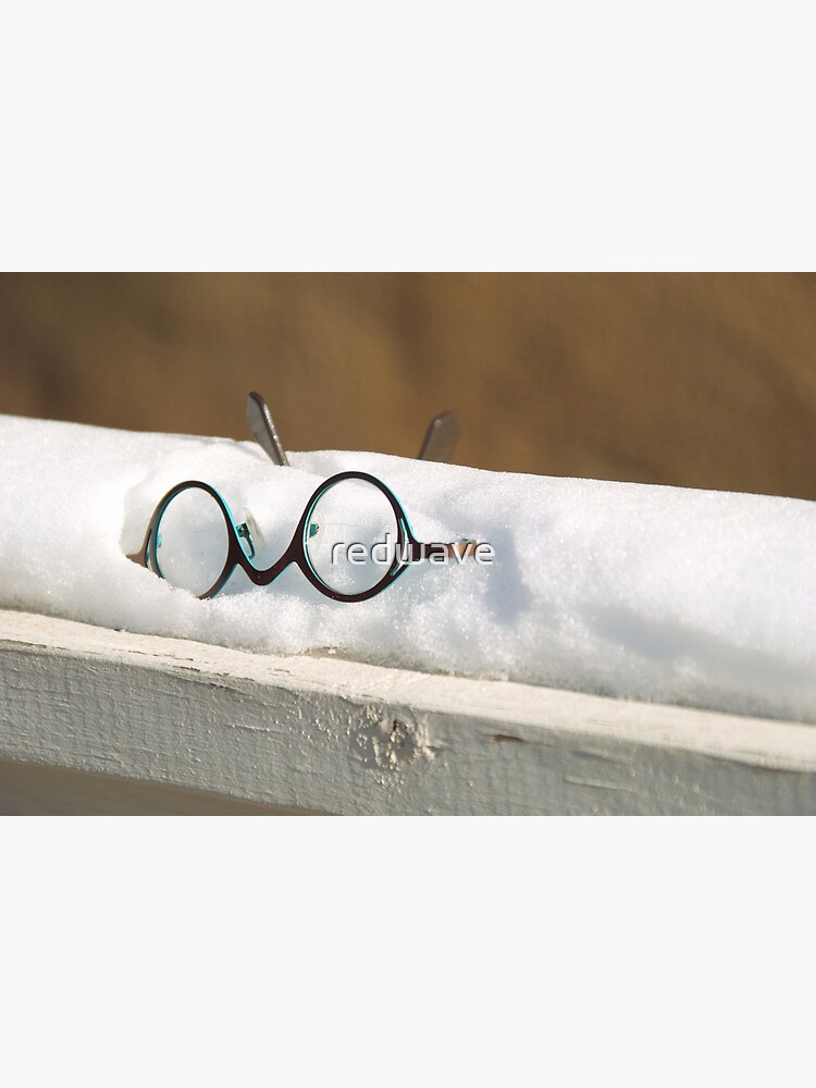Glasses in the Snow by redwave