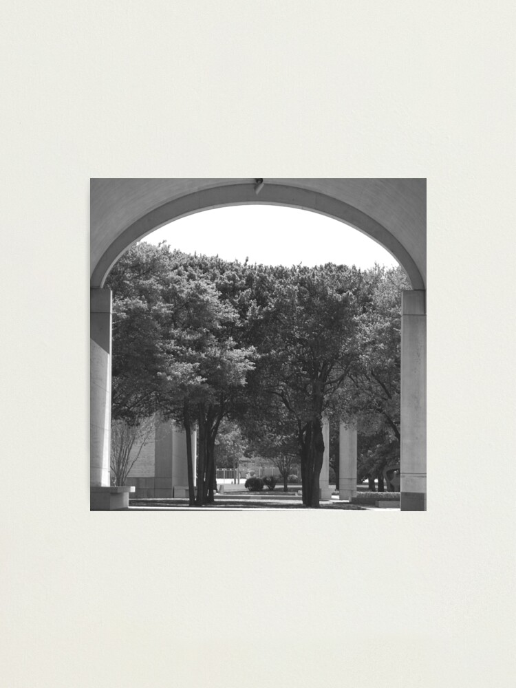 Alternate view of Kimbell Art Museum Arch Photographic Print