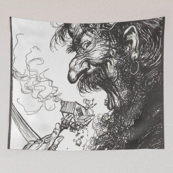 Item preview, Giant eating a house - Arthur Rackham designed and sold by Vintage Designs +.