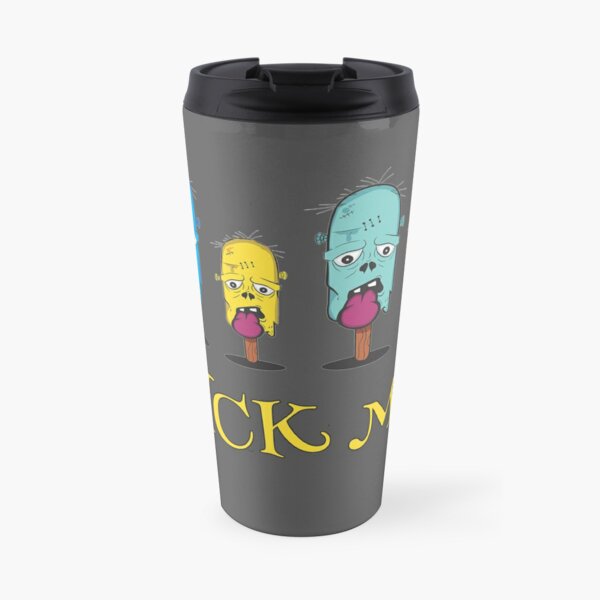 Funny Lick Me Icy Pole Tees Travel Mug