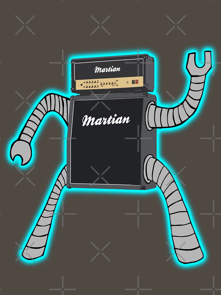 Thumbnail 7 of 7, Essential T-Shirt, Martian Amp designed and sold by Thundermonkey.